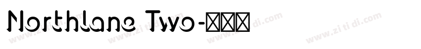 Northlane Two字体转换